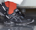 亚瑟士ASICS男鞋女鞋越野舒适运动鞋耐磨复古透气慢跑鞋 GEL-VENTURE 6 黑灰色(男款) 42 实拍图