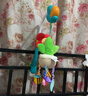澳贝（auby）婴儿车挂件玩具抽抽拉拉乐0-1岁抬头训练车载床头挂铃新生儿礼物 实拍图