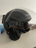 凤凰3C认证电动车头盔男女士电瓶摩托车安全帽四季通用冬季双镜新国标半盔 3C黑【高清双镜】新国标B类 实拍图