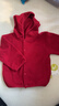 嘟嘟家宝宝连帽外套红色新年加厚冬装男童上衣儿童冬季上衣童装冬款拜年 红色 100 实拍图