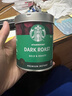 星巴克（Starbucks）0糖低脂精品速溶黑咖啡深烘90g 100%阿拉比卡豆即冲美式 实拍图