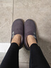 回力纯色全包棉鞋情侣室内外防滑保暖棉拖鞋HLX0233灰色40-41码 实拍图