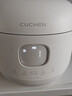 酷晨（CUCHEN）电饭煲韩国原装进口0涂层不锈钢5升5-8人IH立体加热双压力电饭锅电压力锅双内胆Brain聪明煲 实拍图