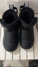 巴布豆（BOBDOG）巴布豆童鞋女童靴子冬季软底加绒儿童雪地靴 B16515030 黑色27 实拍图