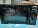 格兰仕家用微波炉20升机械大平板式易清洁均匀加热智能小型迷你速热杀菌旋钮操作简单便捷B1 升级大平板 黑色 实拍图