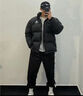 骆驼火山羽绒服1.0男士鸭绒加厚防寒面包服潮款冬季外套M13CR07089H 实拍图