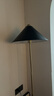 诺克奈雨落地灯氛围客厅卧室床头沙发旁地灯高级感艺术灯创意 黑色+电镀金色 实拍图