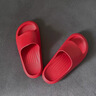 朴西香蕉船情侣凉拖鞋女浴室不易滑室内居家四季拖鞋男 红色 37-38 实拍图