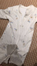 婴儿夹棉连体衣春季男女宝宝哈衣爬服纯棉服棉衣服秋冬装加厚套装 彩虹蓝色 40克棉 （适合18-23度） 90cm 20-25斤 实拍图
