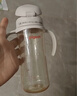 贝亲（Pigeon）自然成长翻盖直饮吸管 大童奶瓶330ml 经典款 18月+  AA278 实拍图