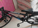 凤凰上海凤凰山地车自行车男士女式学生成人变速宽胎越野公路赛单车 【钢架/全套竞速轴承】条轮炫彩 26寸27速【建议身高158-188cm】 实拍图