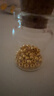囍蓝足金999金珠黄金小金珠金豆小克重单颗0.01g定制 合单0.2g内运费3元，超出包邮，重量大小随机/多退少补 0.02g 实拍图