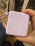 VENIDER【热销1000W+丨2025年新款小方块】充电宝国家3C安全认证可上飞机高铁小巧自带双线适用于苹果华为 柔光紫丨Mini自带双线10000mAh 10000毫安大容量丨最新国标3C认证丨 实拍图