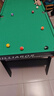 贝趣台球桌儿童家用迷你6-12岁小型可折叠玩具男孩生日圣诞节新年礼物 120CM高脚可折叠【国标E1】桌面免安装 3-7-8-11-14岁成人超大号桌球台 实拍图