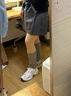 莫代尔2双JK袜套针织腿套y2k套脚袜子女堆堆秋冬季修饰腿型辣妹日系 实拍图