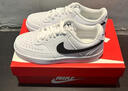 耐克男子透气平底运动鞋夏季板鞋NIKE COURT VISION LOW DH2987 101白色/黑/白色 44.5 实拍图