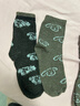 学生百搭春秋款小熊袜子女中筒卡通可爱复古保暖可爱长袜冬天 八色随机发 2双 均码 实拍图