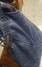 大嘴猴（paul frank）牛仔裤男士冬季美式宽松裤子男裤高街休闲裤男潮 复古蓝加绒 XL 实拍图