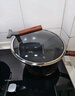 爱仕达（ASD）炒锅无氟涂层钛铁不粘锅炒菜锅钛铁炒锅不锈燃气用32cm适合4-6人 实拍图