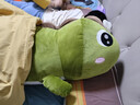 筱星晴恐龙公仔玩偶毛绒玩具睡觉抱枕长条枕布娃娃六一儿童节送女友礼物 浅绿色普通恐龙 1.5米 实拍图