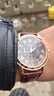 正品男士手表高档休闲石英表简约气质男表皮带高颜值罗马时尚腕表 指挥官款 实拍图