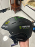 酷峰 专业滑雪头盔雪镜男成人女单板装备雪盔护具保暖滑雪帽儿童套装 炫酷黑 L码（59-61CM） 实拍图
