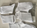 莫代尔5双袜子男长筒新疆棉秋冬10A抗菌防臭吸汗白色学生时尚中筒袜四季 【长筒袜】白色 5双 均码 【60%新疆棉防臭】 实拍图