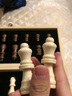 DALYKATE【人气推荐】国际象棋实木高档儿童磁性便携西洋棋子国际象棋比赛 24cm小号象棋(送双后) 实拍图