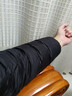 京东京造【air+零压排骨羽绒】轻薄羽绒服男外套冬90鸭绒连帽 曜石黑2XL 实拍图