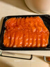 【新疆三文鱼】刺身中段 海鲜整条海鲜寿司生鱼片 日式料理即食 精修 切片发货 400g 去皮去边角料 实拍图