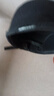 帽子男士秋冬保暖帽户外潮流帽韩版中年平顶帽鸭舌帽 黑色 可调节 实拍图
