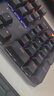 罗技（Logitech）K845 机械键盘 有线键盘 游戏办公键盘 104键 全尺寸 单光 黑色 TTC轴 青轴 实拍图