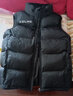 卡尔美（KELME）运动棉马甲男新款足球训练棉马夹加厚保暖坎肩跑步棉服 黑色 S 实拍图