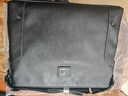 法国COW男包单肩包 男士商务背包时尚休闲单肩斜挎包 C-8881黑色 横款 实拍图