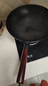京严铁锅章丘炒锅正宗老式无涂层精铁不粘炒菜锅家用圆底煎锅燃气专用 【宗师级｜古法技艺】适合5-7人  直径 34cm 【三次开锅发货｜不粘不锈｜好养锅】 实拍图