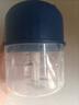 绞肉机小型打蒜器家用绞蒜切蒜器多功能辅食料理机电动蒜泥神器蒜蓉机自动切菜机压蒜器 宝蓝色- 0.26L （升级大电机） 实拍图