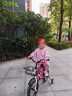 永久（FOREVER）儿童自行车男女童车小孩单车14寸脚踏山地车3-6岁平衡车粉色 实拍图