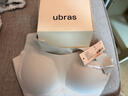 ubras虞书欣同款无尺码内衣女无痕隐形3A抗菌无钢圈文胸罩燕麦奶常规版 实拍图