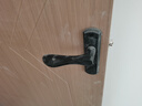 固特（GUTE）卫生间门锁室内卧室门锁无钥匙厕所浴室洗手间房门锁哑黑色通用款 实拍图