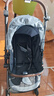 好孩子（gb）安全舱2号 婴儿推车可坐可躺双向轻便高景观遛娃车E5011中灰 实拍图