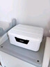 橱明星带锁密码箱隐私文件家用密码保险箱小型大容量贵重物品保管收纳盒 小号9L白色【三位密码+带隔层】 实拍图