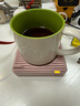 北鼎（Buydeem）保温杯垫圈 电热杯垫水杯恒温加热器恒温暖杯器办公室茶杯托暖奶器隔热保温垫 OA2001猪猪粉 实拍图
