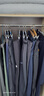 景万居家日用晒裤衣架jk裙夹夹无痕不锈钢力裤子晾衣架挂裤架内衣家用 烟灰蓝【加厚】无痕· 承重强 10个 实拍图