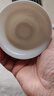 羊脂玉瓷陶瓷盖碗单个悬停敬茶杯青花功夫茶具盖子悬浮泡茶碗 实拍图