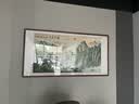 盛桢国画山水画靠山图中式客厅风景挂画办公室沙发背景墙装饰画风水画 F款【泰山日出】 六尺226*116cm(实木框+有机玻璃) 实拍图