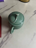 龙泉青瓷功夫茶具茶杯陶瓷中式泡茶杯带盖办公室喝茶办公杯家用马克杯送礼 实拍图