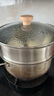 小熊（Bear）316L不锈钢汤锅+蒸屉 炖锅蒸锅24cm煮粥锅燃气灶通用CP-JG010-P03 实拍图