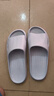 佳途旅行便携拖鞋可家用待客酒店防滑拖鞋洗澡一次性拖鞋灰色40-41 实拍图
