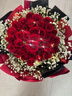 幽客玉品鲜花速递红玫瑰花束表白送女友老婆生日礼物全国同城配送 33朵红玫瑰花束—女王款 实拍图