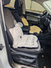 范爷家汽车坐垫冬季毛绒可爱西高地加厚靠背一体式增高垫车载座椅垫女士 实拍图